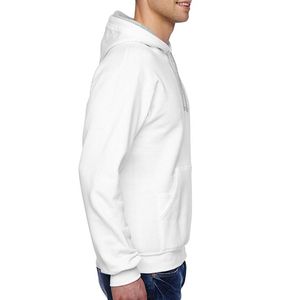 Sudadera con capucha doble, estilo patchwork, desgastada, holgada, de forro polar, impermeable, con bordado, de invierno, teñida lisa, 100% algodón - Product Image 5