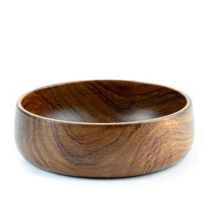 Premium Quality Natural <b>Bamboo</b> Wooden Customization Round <b>Bowl</b> Fruit Salad <b>Bowl</b> for Kitchen And Serveware - Product Image 1