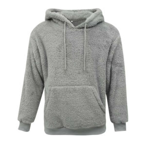 Two-Tone Teddy Fleece Color Block Hoodie Oversized Cozy <b>Sherpa</b> Plush Soft Winter Warm Pullover Unisex <b>Hoodies</b> Streetwear - Product Image 1