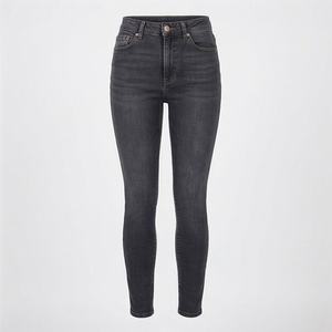 High Waist <b>Women's</b> <b>Jeans</b> Custom Denim Pants Stylish Ladies Denim <b>Jeans</b> Wholesale Trendy Fashion Streetwear Breathable Trousers - Product Image 1