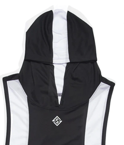 Summer New Men's Sports Hooded Sleeveless Vest Tank Top Quick Dry High Street Style Polyester/Cotton Knitted - Product Image 6