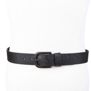 Cinturón de cuero con hebilla de Pin para hombre, cinturones informales de piel auténtica, diseño Vintage hecho a mano - Product Image 6