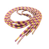 Cordon tressé rond torsadé à 3 brins en polyester 100 % écologique haute ténacité de 5 mm pour vêtements, textiles de maison, sacs et chaussures