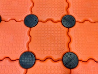 Bloques de Pontón Flotantes Modulares de HDPE al por Mayor, Plataforma Flotante y Muelle para Motos Acuáticas