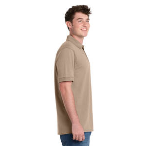 Camiseta Polo Unisex de Algodón con Logotipo Personalizado de Estilo Moderno de Fábrica, Bordado de Alta Calidad - Product Image 3