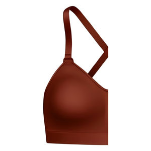 Sujetador Deportivo Ecológico de Alta Sujeción para Mujer, Cuello en U, Transpirable, de Secado Rápido, Spandex/Nailon, Tirantes Ajustables, Parte Delantera Extraíble - Product Image 2