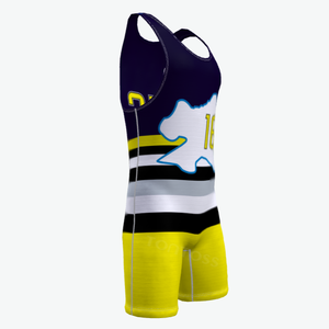 Venta al por mayor 2025 personalizado Spandex lucha medias sublimación trajes de lucha/camisetas para hombres ropa de artes marciales - Product Image 1