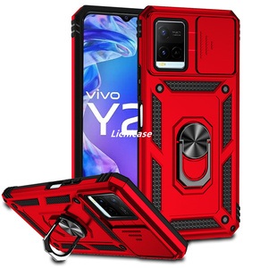 Lichicase vente en gros robuste résistant aux chutes fenêtre coulissante lentille couverture de téléphone portable pour <span class=keywords><strong>vivo</strong></span> Y20 Y21 <span class=keywords><strong>Y33S</strong></span> <span class=keywords><strong>coque</strong></span> de téléphone - Product Image 1