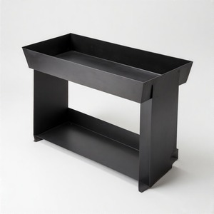 EmberVault Rustic Black <b>Firepit</b> with Removable Spark Guard for Outdoor Garden Patio Heating <b>Camping</b> and Decoration Use - Product Image 4