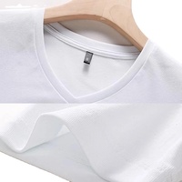 T-shirt d'été pour femme, style japonais, manches courtes, respirant, brodé, délavé, écologique, grande taille, taille irrégulière cintrée, col rond