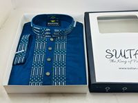 Pakaian Pria Tradisional Punjabi Berbahan Wol, Model Double Breasted, Bernapas, Ukuran Besar, Kerah O, Fashionable, Dari Bangladesh