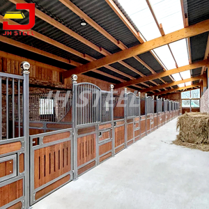 プロの高密度プレハブ馬の屋台安定した経済的な安全馬の安定 - Product Image 4