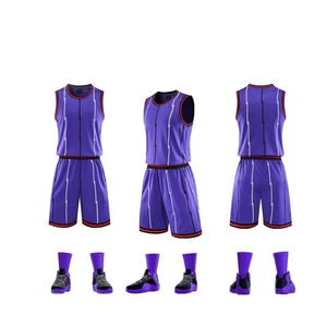 Tenues de basket-ball personnalisées pour hommes, couleur unie, vêtements de sport, ensembles de tenues de basket-ball personnalisées, respirantes, vêtements de basket-ball de qualité supérieure - Product Image 3