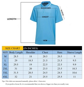 Polo de golf d'été pour homme, qualité supérieure, vente chaude, résistant aux taches, manches courtes, séchage rapide, chemises de golf décontractées, chemises imperméables - Product Image 3