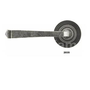 Manija de puerta de peltre plateado resistente de alta calidad, manija decorativa para el hogar, cocina, baño, Villa, uso de puerta - Product Image 1