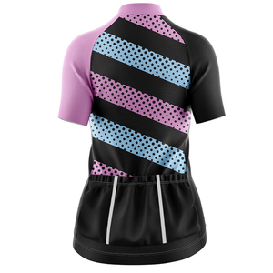 Maillot de football 100% polyester de haute qualité pour femmes sublimé fermeture éclair col côtelé Service OEM pour vêtements de sport disponibles à la vente - Product Image 2