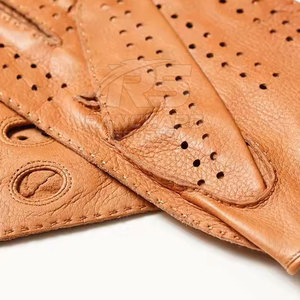 Soft Durable Leather <b>Gloves</b> for Men Winter <b>Warm</b> Outdoor Casual Comfortable Stylish Protective Gear for Hands - Product Image 5