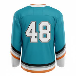 Camisetas de Hockey sobre Patines en Línea Personalizables OEM 2026, Impresión por Transferencia de Calor, Impermeables, 100% Poliéster, Alta Calidad, Deportivas - Product Image 2