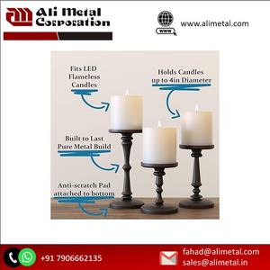 ที่ใส่เทียนและตะเกียงโลหะตกแต่งบ้านสำหรับงานแต่งงานคริสต์มาส - Product Image 4