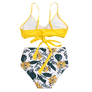 2024 High Waist <b>Bikini</b> Ruffle Swimsuit <b>Push</b> <b>up</b> <b>Bikinis</b> <b>Set</b> Bathing Suit Beachwear - Product Image 3