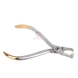 Instrumentos quirúrgicos médicos Alicates de ortodoncia de acero inoxidable Alicates curvos dentales - Product Image 3