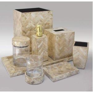 Accessoires de salle de bain conçus haut de gamme et tendance plateau à serviettes et ensemble complet de salle de bain disponible au meilleur prix - Product Image 1