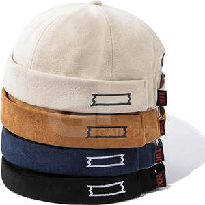 100% coton laine vêtements d'hiver bonnet chapeaux fabriqués dans le meilleur tissu meilleure vente bonnet chapeaux à vendre - Product Image 4