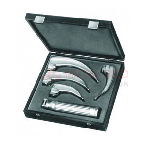 ชุดเครื่องมือสำหรับกล่องเสียงสแตนเลสแบบปรับได้ด้วยมือมี5ใบมีด2ใบมีดพื้นฐานเครื่องมือผ่าตัด - Product Image 3