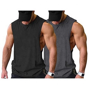 Camiseta Deportiva Nueva para Fisicoculturismo, Chaleco de Gimnasio, Nuevo Diseño, Algodón Cómodo, Sin Mangas, Camiseta sin Mangas para Hombre - Product Image 3