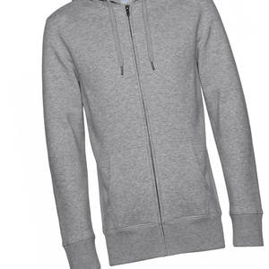 New Quality Light <b>Grey</b> Zip Up <b>Hoodie</b> Unisex Cotton Fleece Full Zipper New Custom Logo Printing With Winter <b>men</b> zipper hoodies - Product Image 5