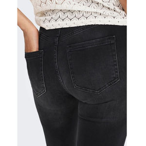 New Arrival Summer and Autumn New Medium <b>Waist</b> <b>Jeans</b> <b>Women</b> Denim Pencil Pants <b>Elastic</b> Pencil Black Color <b>Jeans</b> OEM Service - Product Image 6