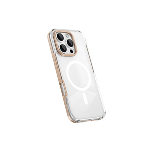 Étui compatible MagSafe pour iPhone 16 Pro Max, série ATA Polar noire, dos amovible en silicone souple, protection pour téléphone portable - Product Image 4
