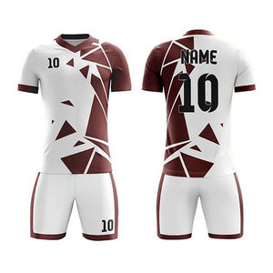 Uniforme de fútbol de secado rápido ligero para hombre, ropa deportiva de poliéster 100% con logotipo personalizado, estilo de conjuntos de absorción de sudor - Product Image 2