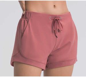 Shorts Deportivos Transpirables para Mujer al por Mayor, con Logotipo Personalizado, para Correr, Entrenamiento y Uso Casual - Product Image 1
