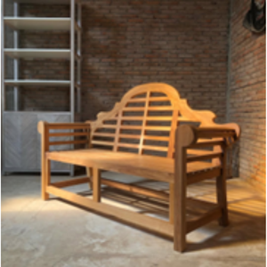 Banco de Patio de Madera de Teca Sólida en Venta de Fábrica con Diseño Moderno para Parque, Patio y Jardín - Product Image 2