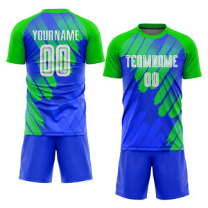 Camisetas de fútbol personalizadas de secado rápido transpirable sublimación 100% poliéster camiseta de fútbol - Product Image 1