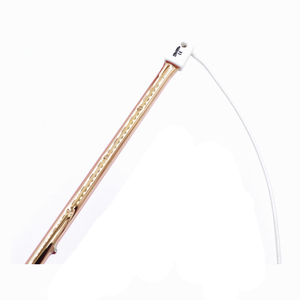 Vsec 2000W Ống thạch anh nóng với lớp phủ vàng <span class=keywords><strong>IR</strong></span> Emitter giữa sóng Halogen đèn cho phân tích Điều kiện Mới - Product Image 5