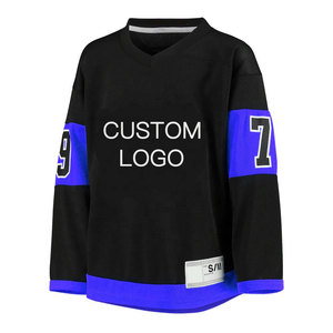 Maillot de hockey sur glace avec appliques brodées Vêtements de hockey sur glace personnalisés Maillots de hockey sur glace vierges pour hommes - Product Image 4