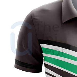 Camisas Casuales para Hombre al por Mayor, para Trabajo al Aire Libre y Negocios, Nuevo Diseño Estampado, Tejido de Poliéster de Punto, Secado Rápido, Manga Corta - Product Image 4