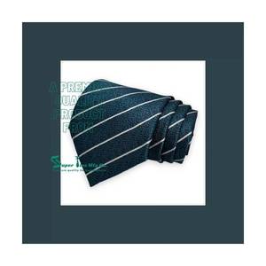 Conjunto Completo de Corbatas para Hombre |   Corbata de microseda azul verdoso |   A cuadros multicolor |   Accesorios de Moda Formales |   Exportación de India - Product Image 3