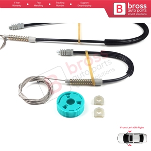 BWR5345 Window Regulator Repair Set Front for 80 B3 B4 8G 89 1991-2001 2-<b>Door</b> Coupe Cabriolet 895837729 - Product Image 5