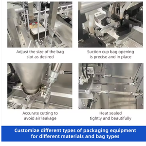 Máquina automática de llenado, sellado y pesaje con pesadora multicabezal para envasado de alimentos, máquina de llenado, sellado y pesaje, pesadora multicabezal para envasado - Product Image 3