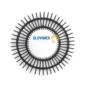 Nueva gran oferta espejos de ratán de bambú decoración espejos de pared marco luz Natural seguro mimbre muebles de dormitorio - Product Image 1