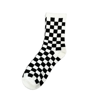 Retro Knitted Mid-calf Cotton <b>Socks</b> Casual Sports Sweat-absorbent Breathable <b>Long</b> <b>Socks</b> Same Style for <b>Men</b> and Women - Product Image 1