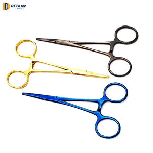 Instrumentos quirúrgicos médicos, fórceps para hemostatos de mosquitos, pinzas de bloqueo, abrazadera curvada Sutur Kit, instrumento médico - Product Image 6