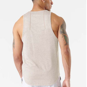 Men's <b>Sports</b> <b>Tank</b> <b>Top</b> Fashion Brand Loose Sleeveless T-shirt American High Street Vintage Washed Cotton Knitted Breathable - Product Image 6