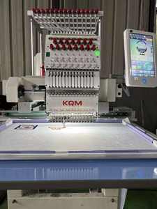 Machine à broder industrielle informatisée à tête unique, multi-aiguilles (9/12/15 aiguilles), pour la couture de T-shirts, vêtements et casquettes - Product Image 3