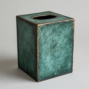 Boîte à mouchoirs moderne et mince multifonctionnelle, conçue avec des lignes élégantes et lisses, offrant une grande durabilité en métal, fabriquée à la main, portable, pour un usage quotidien - Product Image 6