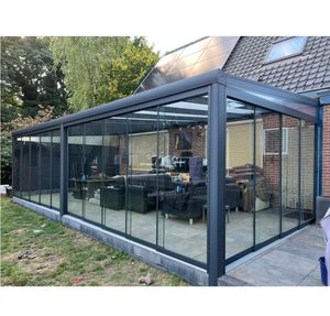 <span class=keywords><strong>Alu</strong></span> Terasse Dach Terrasoverkapping Auvent en polycarbonate Gazebo extérieur Terasse Dach - Product Image 5