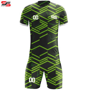 2025 último conjunto de camiseta de fútbol de alta calidad 100% poliéster Club ropa de equipo uniforme precio más bajo uniforme de fútbol - Product Image 5